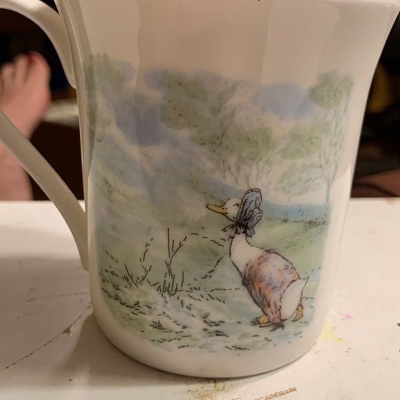 JEMINA PUDDLE-DUCK BEATRIX POTTER CHINA CUP, MUG,TEACUP - Picture 5 of 11